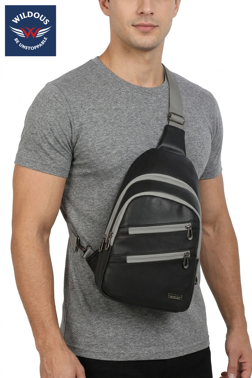 Wildous Loop Sling Bag White