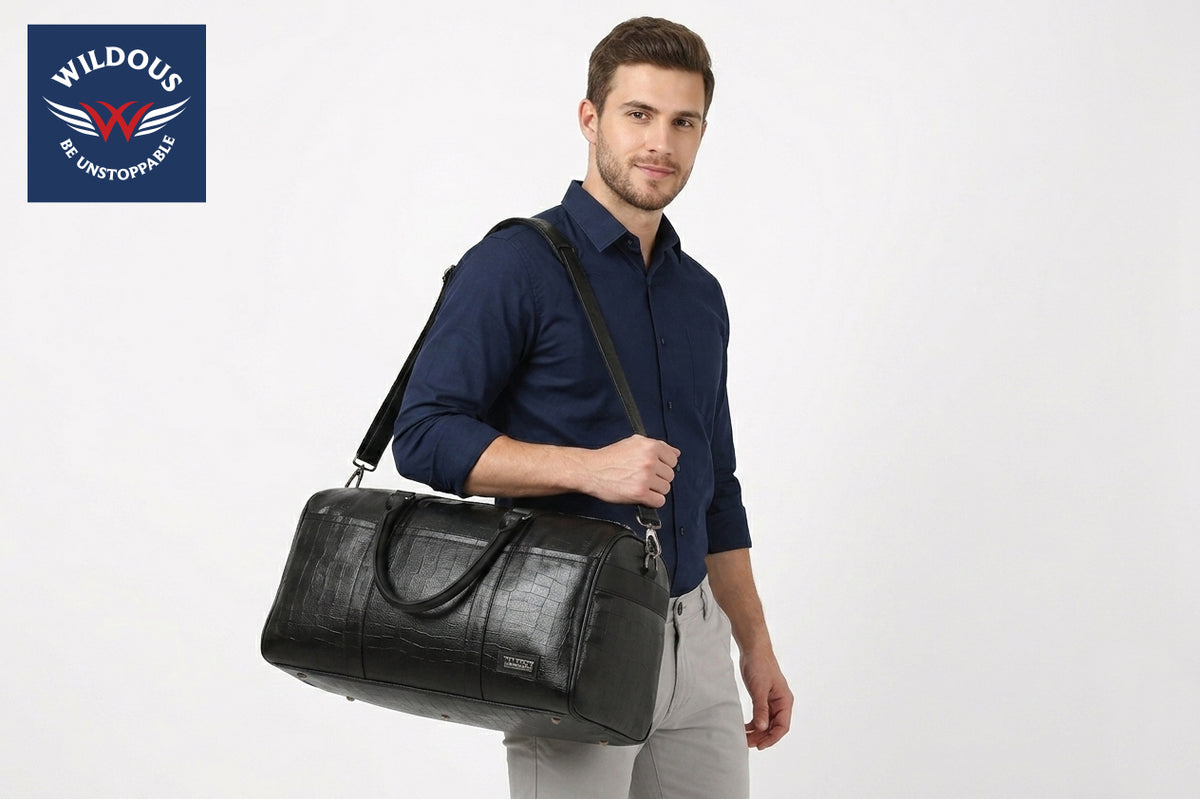 Wildous Altro Duffle Bag - Spacious 31L Travel & Everyday Carry Bag For Men & Women