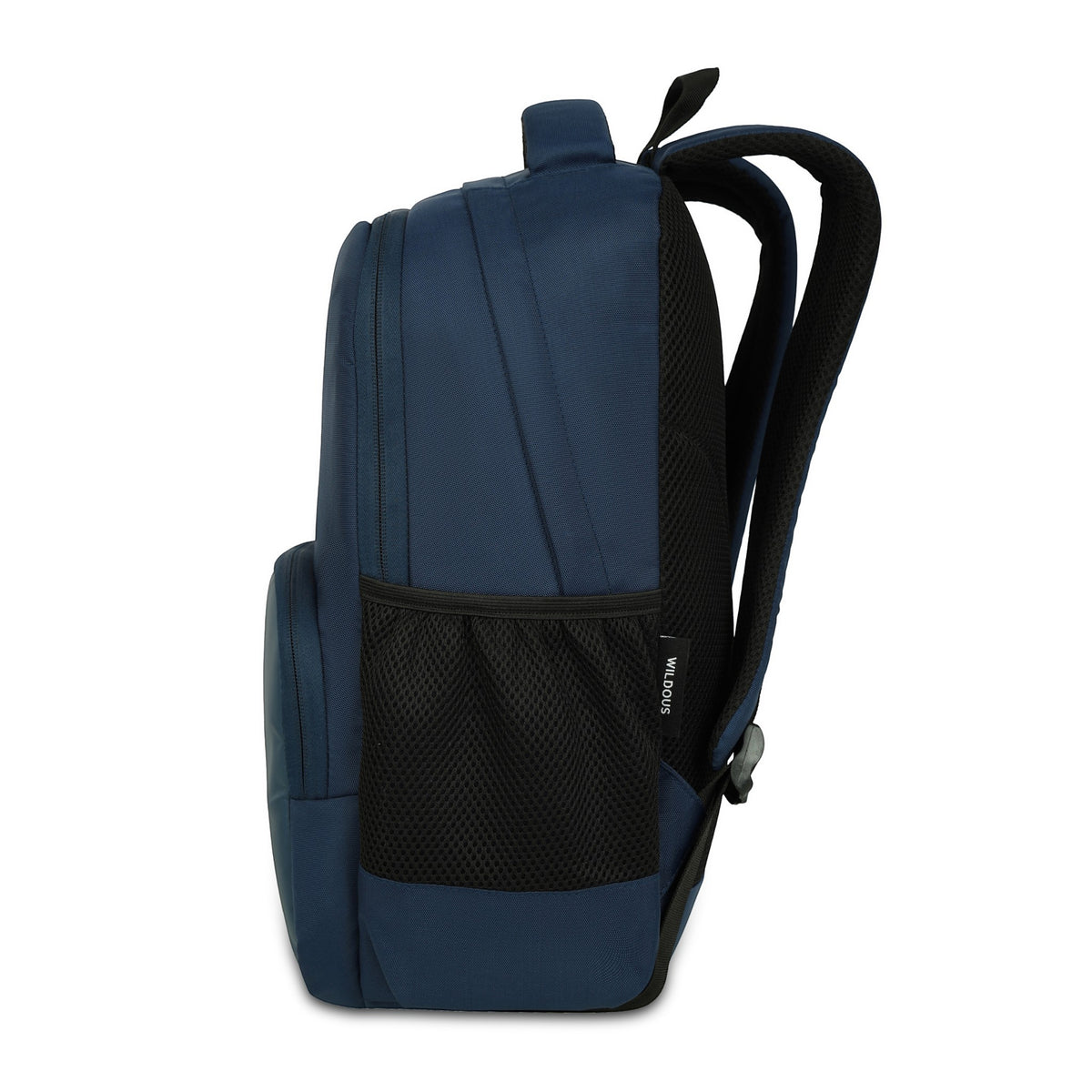 Wildous Flux Laptop Backpack | 15.6 Inch Laptop Compatible | Black