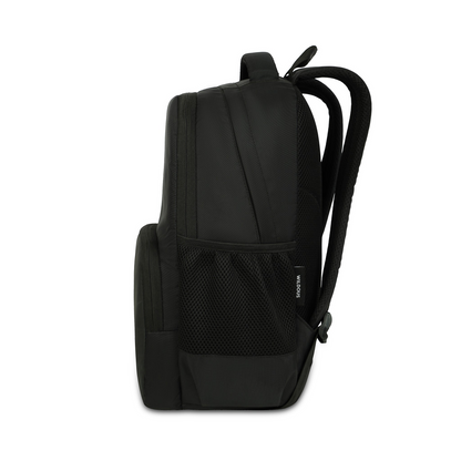 Wildous Flux Laptop Backpack | 15.6 Inch Laptop Compatible | Black
