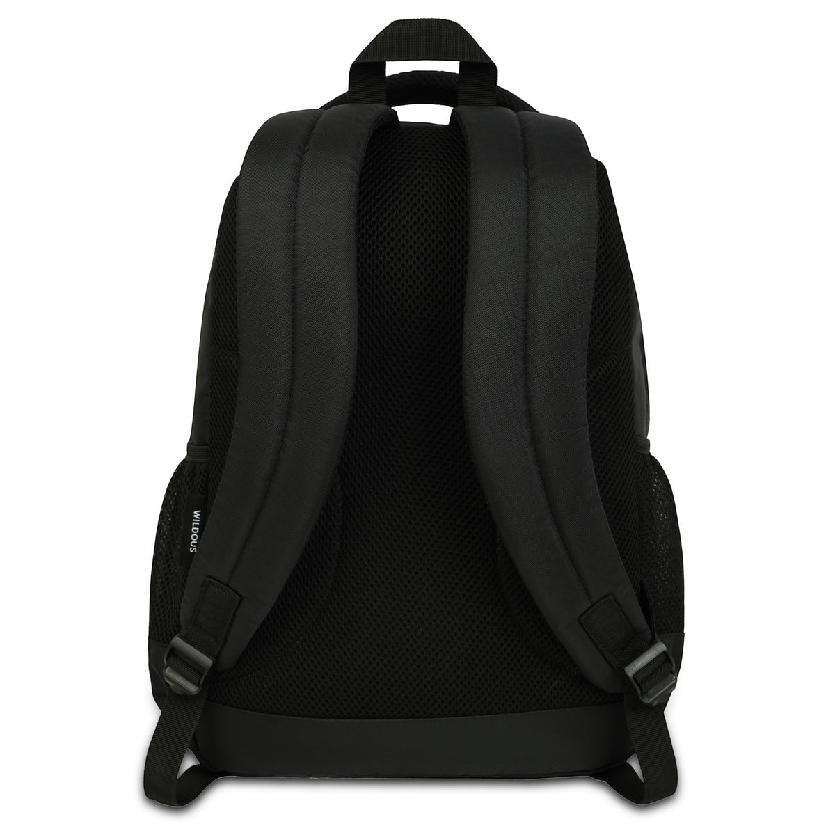 Wildous Flux Laptop Backpack | 15.6 Inch Laptop Compatible | Black