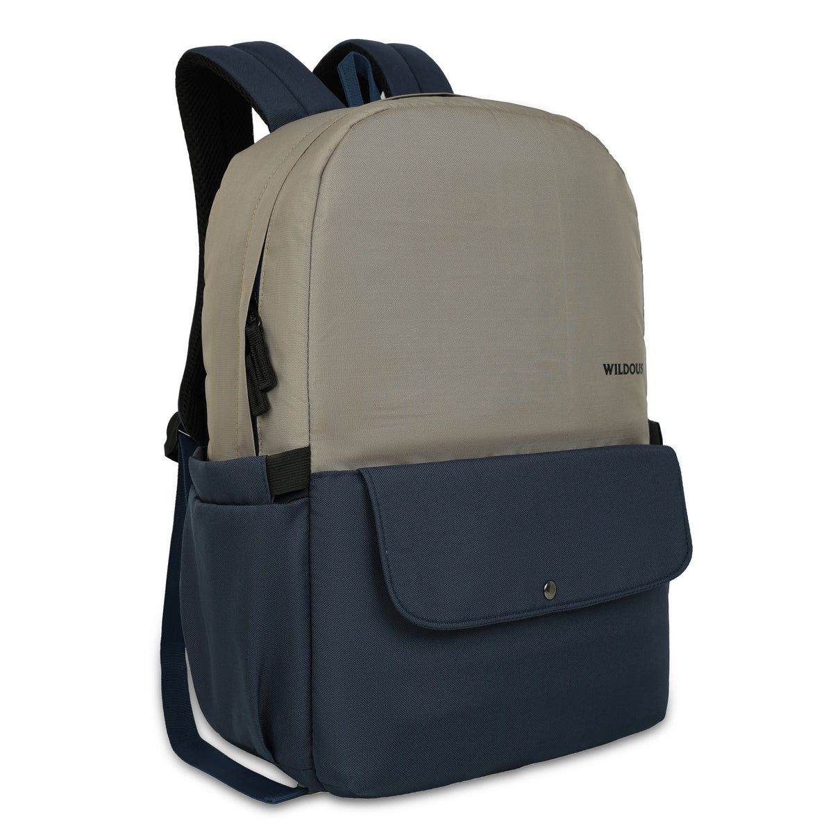 Wildous Axel Laptop Backpack – 15.6 Inch | Green & Grey