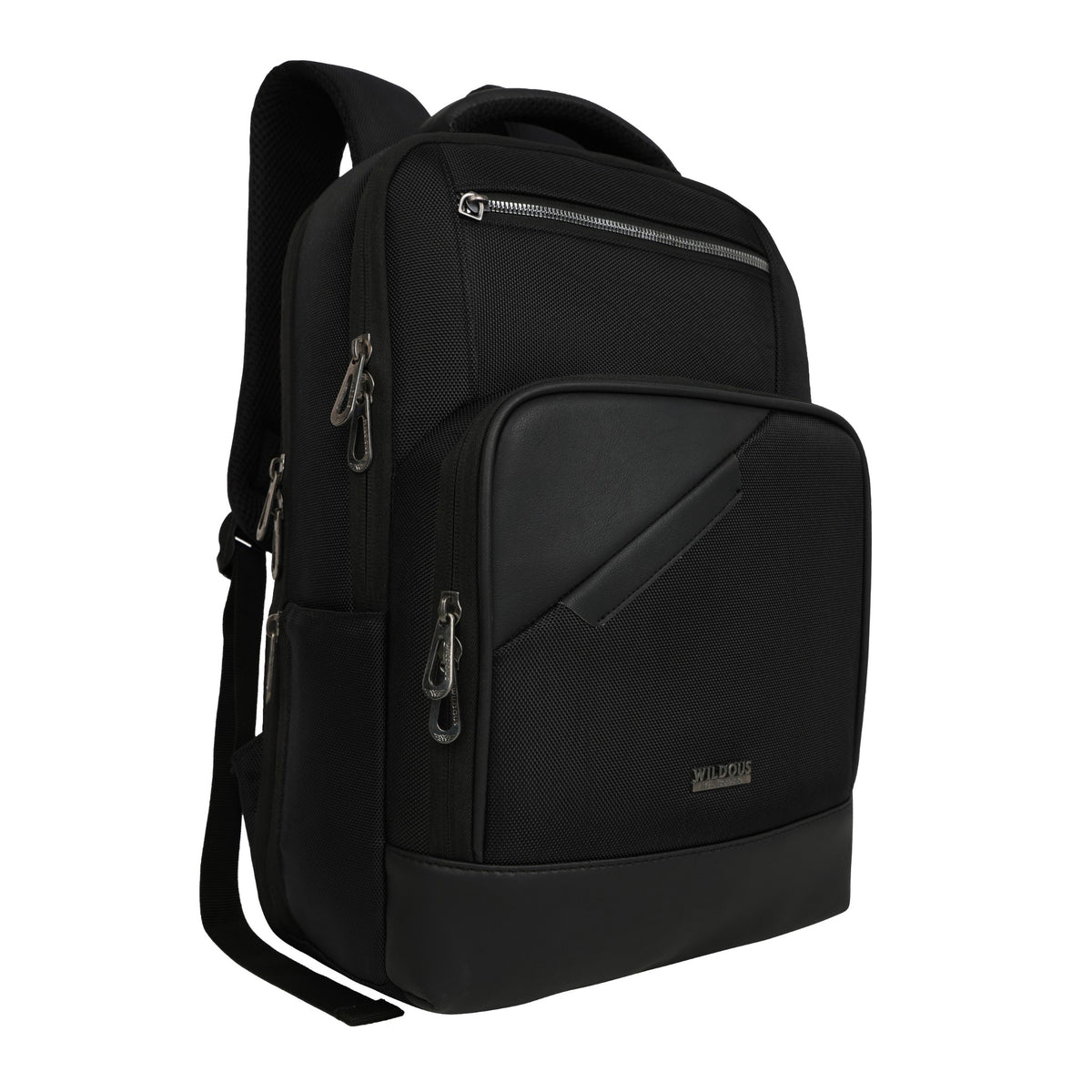 Wildous Velcro Premium Laptop Backpack – Spacious, Organized & Built for Professionals