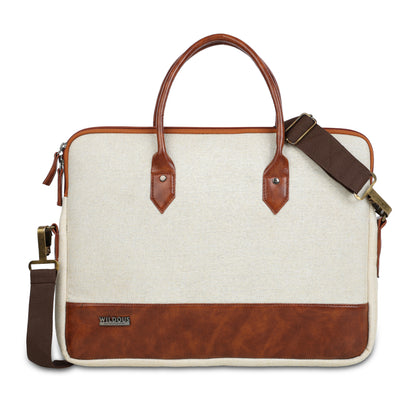 Wildous Timberline Professional Smart Messenger Laptop Bag Black/White