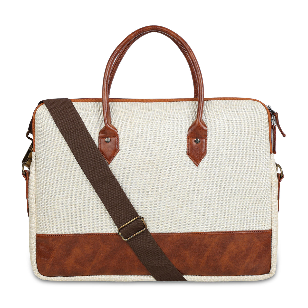 Wildous Timberline Professional Smart Messenger Laptop Bag Black/White