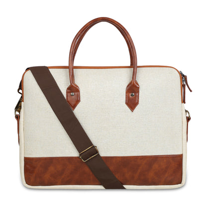 Wildous Timberline Professional Smart Messenger Laptop Bag Black/White