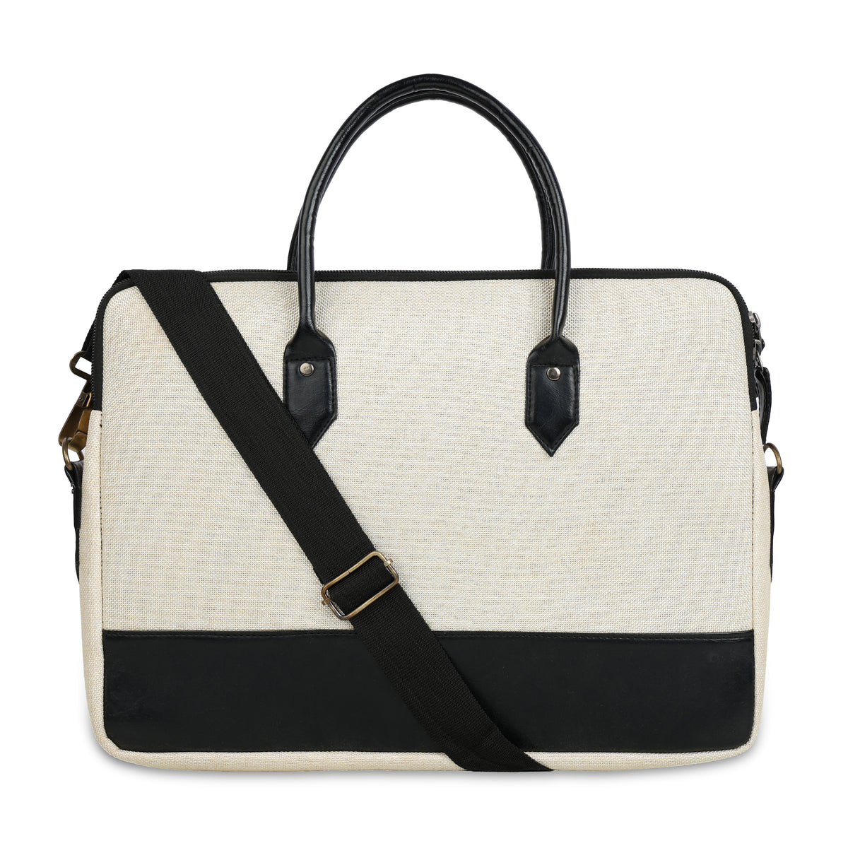 Wildous Timberline Professional Smart Messenger Laptop Bag Black/White