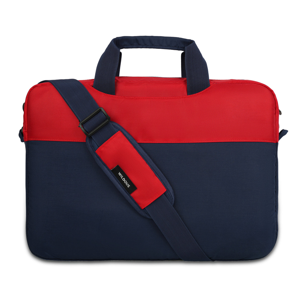 Wildous Soro Messenger Laptop Bag For Men & Women Red/Blue
