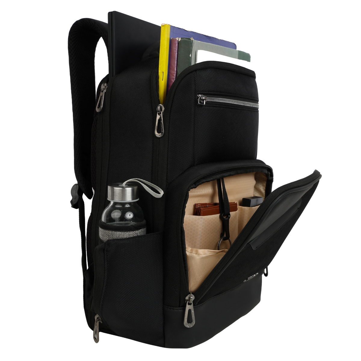 Wildous Velcro Premium Laptop Backpack – Spacious, Organized & Built for Professionals