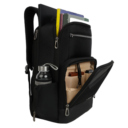 Wildous Velcro Premium Laptop Backpack – Spacious, Organized & Built for Professionals
