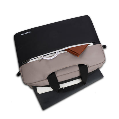 Wildous Soro Messenger Laptop Bag For Men & Women Red/Blue