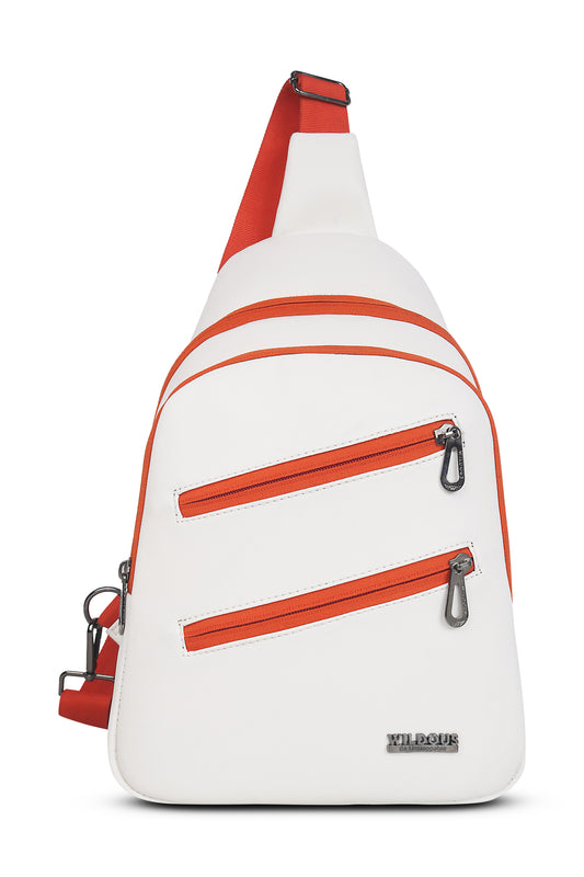 Wildous Loop Sling Bag White