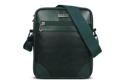 Wildous Slingo Premium Sling Bag Compact Crossbody Bag for Men & Women  Green