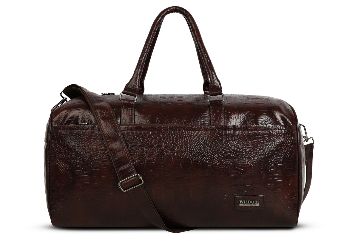 Wildous Altro Duffle Bag Spacious 31L Travel & Everyday Carry Bag For Men & Women Navy