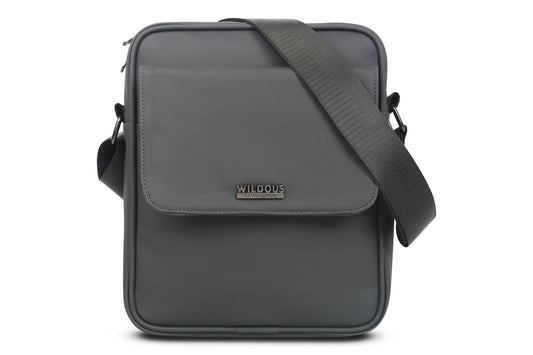 Wildous Swift Sling Bag | Compact, Stylish & Convenient side bag Grey