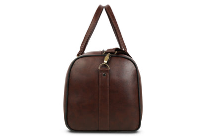 Wildous Orin 31 Litre Spacious Duffle Bag | Travel & Gym Bag Brown & Tan