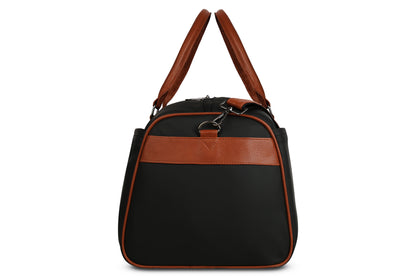 Wildous Ridge Premium Duffle Bag | Spacious Travel & Gym Bag Black