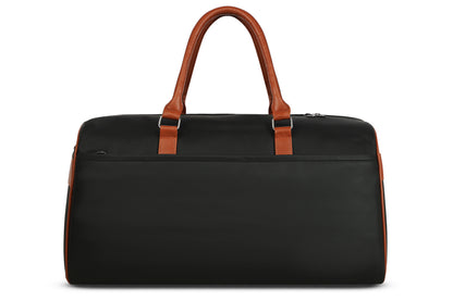 Wildous Ridge Premium Duffle Bag | Spacious Travel & Gym Bag Black