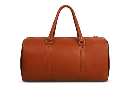 Wildous Orin 31 Litre Spacious Duffle Bag | Travel & Gym Bag Brown & Tan