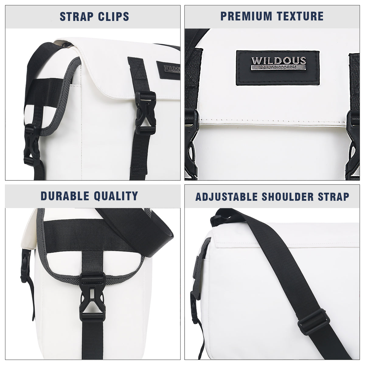 Wildous Drift Pack Sling Bag – Black