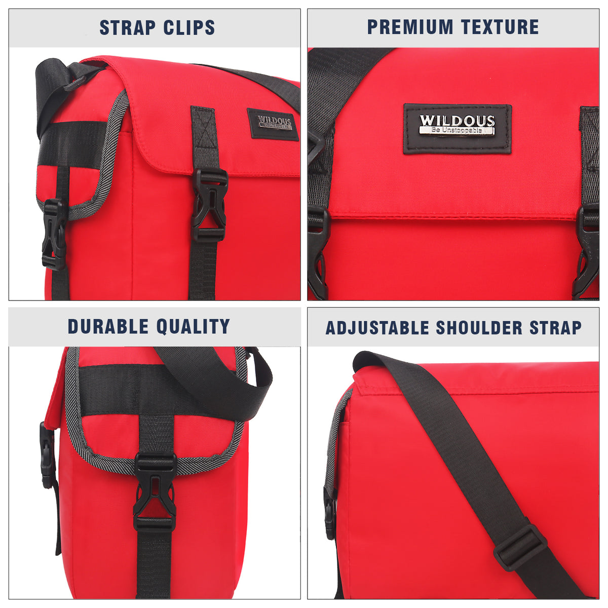 Wildous Drift Pack Sling Bag – Black