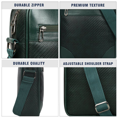 Wildous Slingo Premium Sling Bag Compact Crossbody Bag for Men & Women  Green