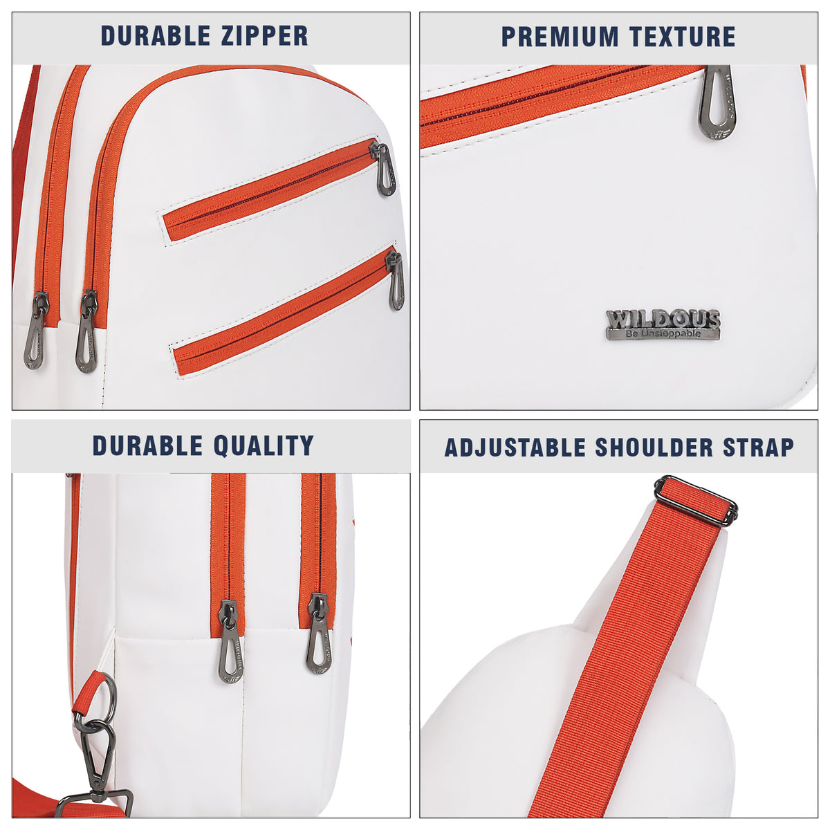 Wildous Loop Sling Bag Orange