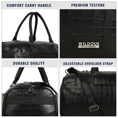 Wildous Altro Duffle Bag - Spacious 31L Travel & Everyday Carry Bag For Men & Women