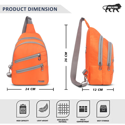 Wildous Loop Sling Bag Orange