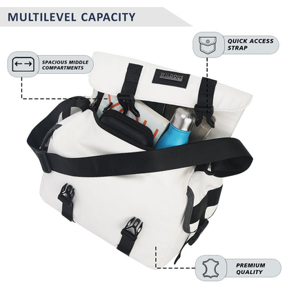Wildous Drift Pack Sling Bag – Black