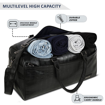 Wildous Altro Duffle Bag - Spacious 31L Travel & Everyday Carry Bag For Men & Women