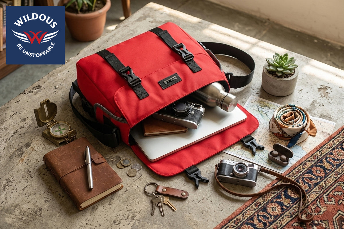 Wildous Drift Pack Sling Bag – Black