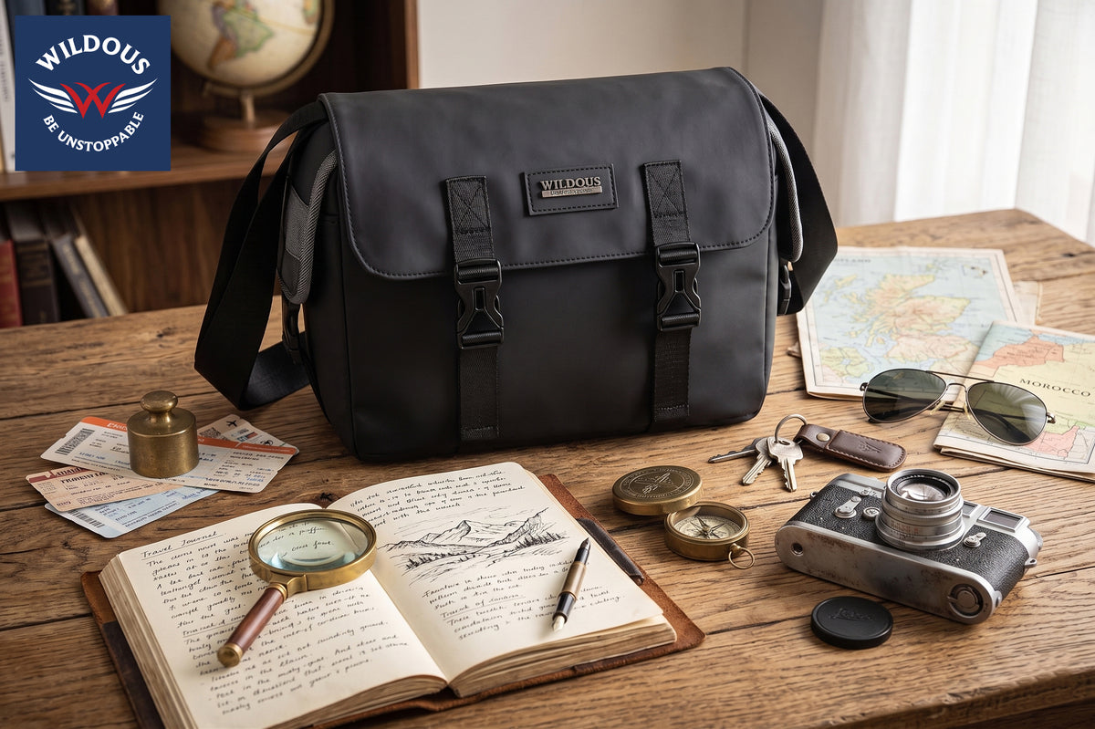 Wildous Drift Pack Sling Bag – Black