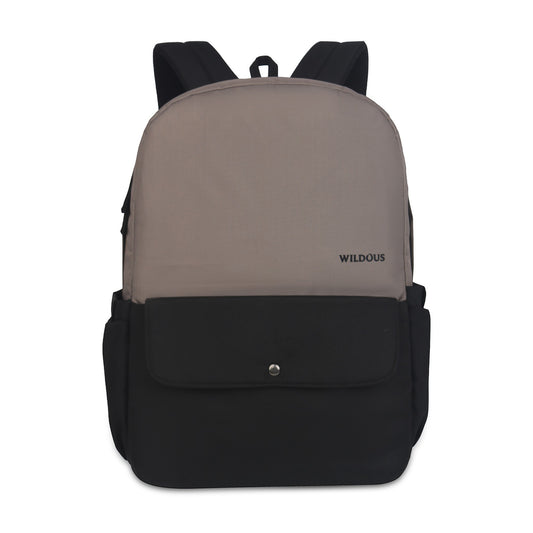 Wildous Axel Laptop Backpack – 15.6 Inch | Black & Grey