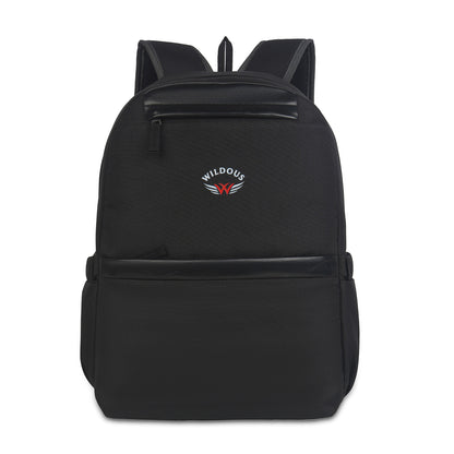 Wildous Vent Spacious & Functional Laptop Back Black