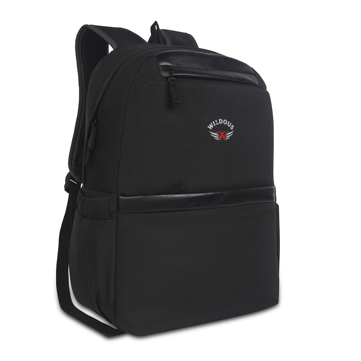 Wildous Vent Spacious & Functional Laptop Back Black