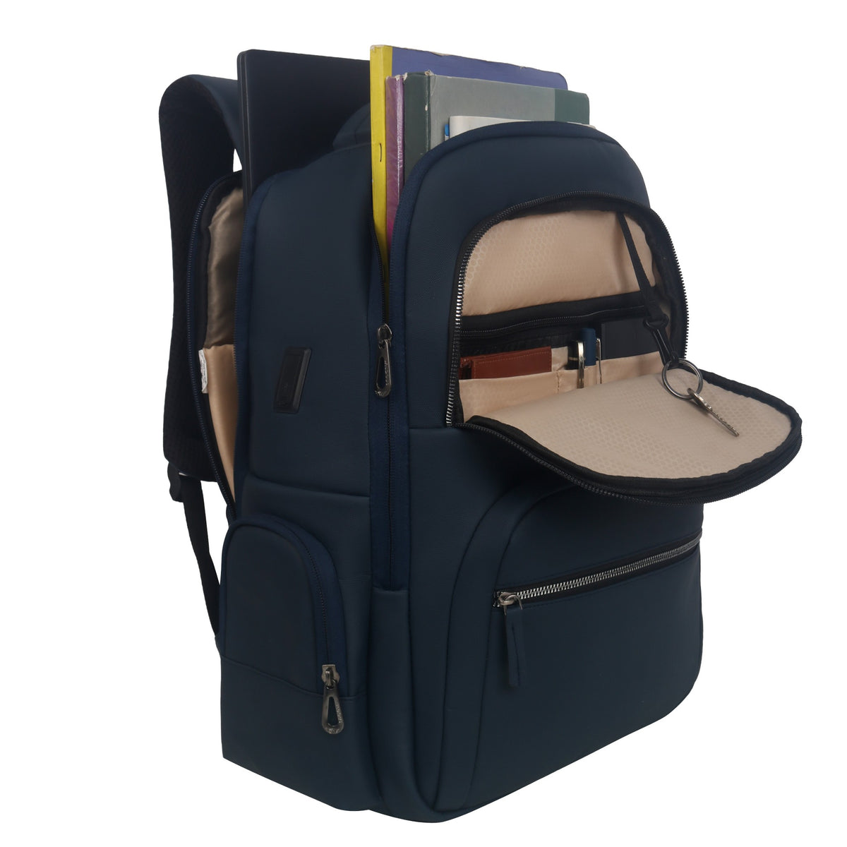Wildous Gravix 15.6 Ich Laptop Backpack For men & Women Black