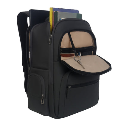 Wildous Gravix 15.6 Ich Laptop Backpack For men & Women Black