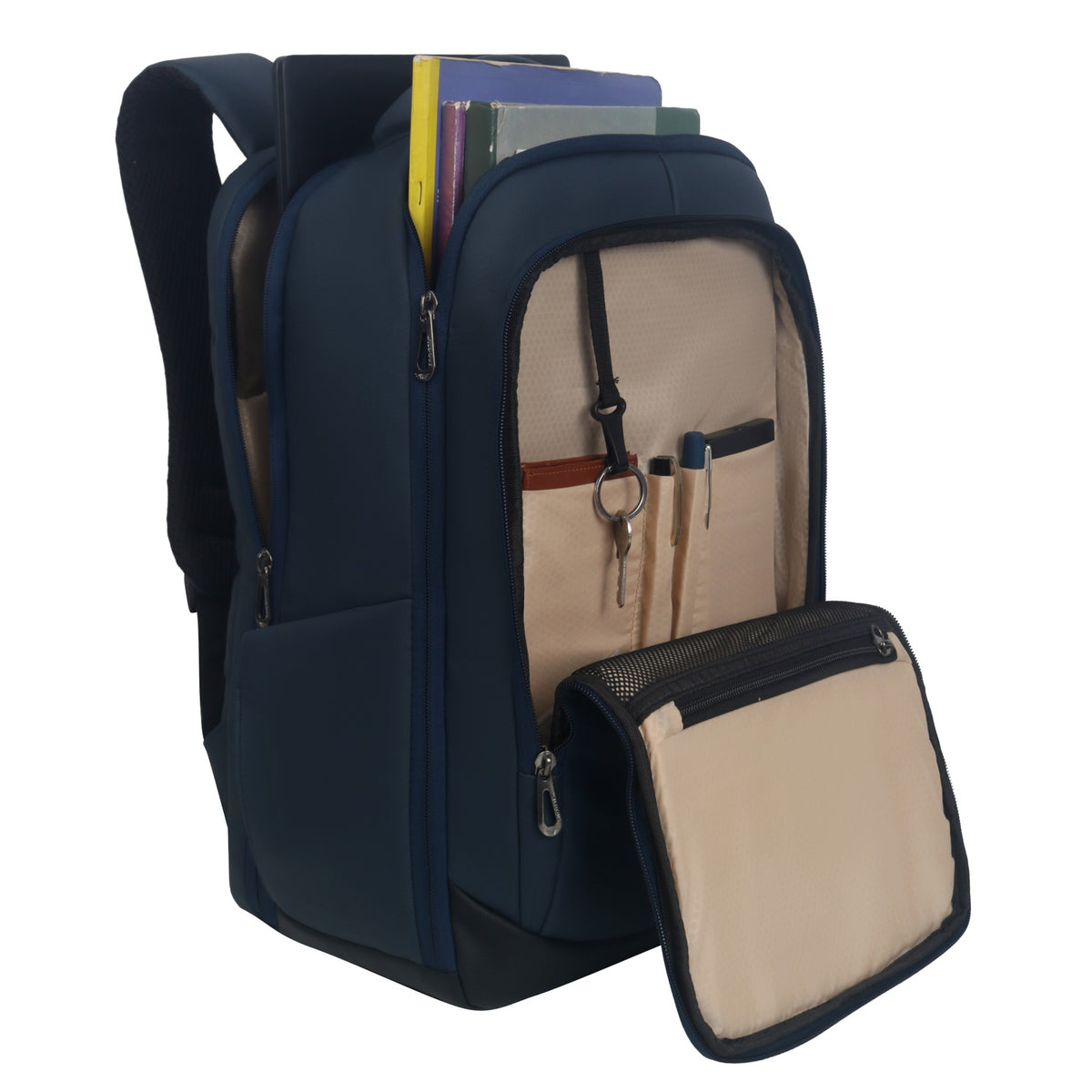 Wildous Voltra Premium Laptop Backpack | 30 L | 3 Compartments Black