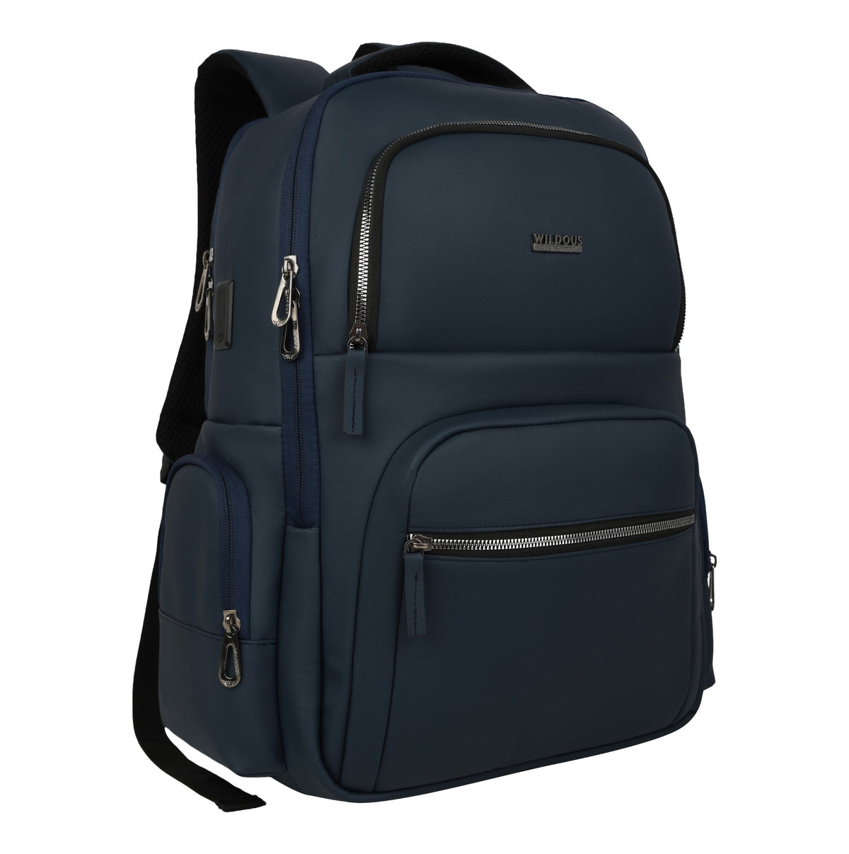 Wildous Gravix 15.6 Ich Laptop Backpack For men & Women Black