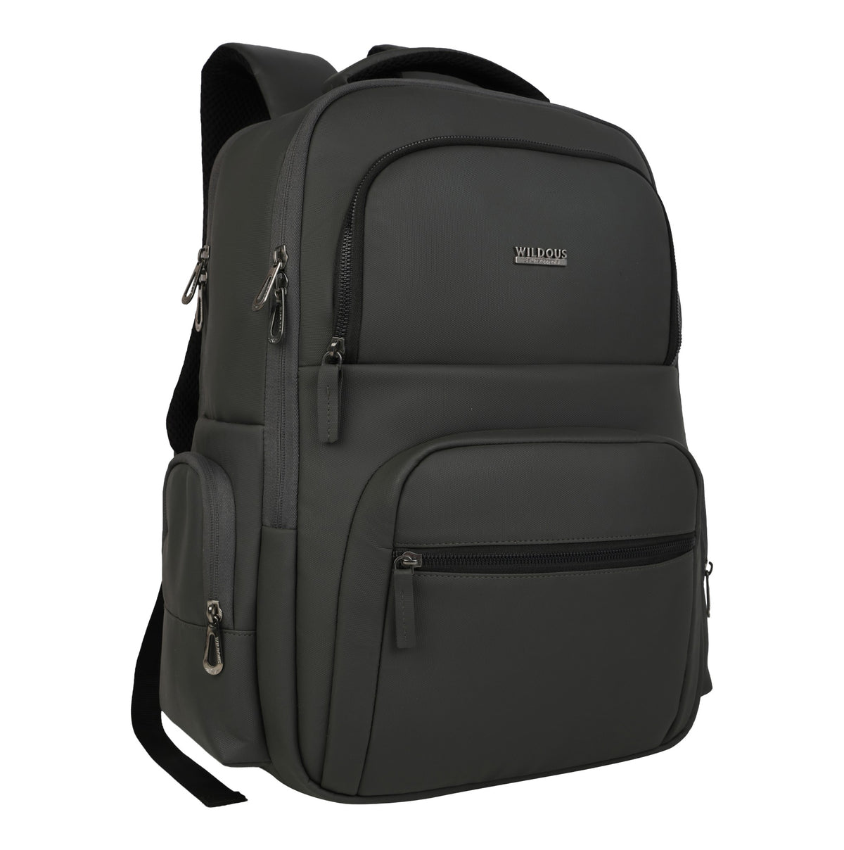 Wildous Gravix 15.6 Ich Laptop Backpack For men & Women Black