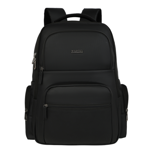 Wildous Gravix 15.6 Ich Laptop Backpack For men & Women Black