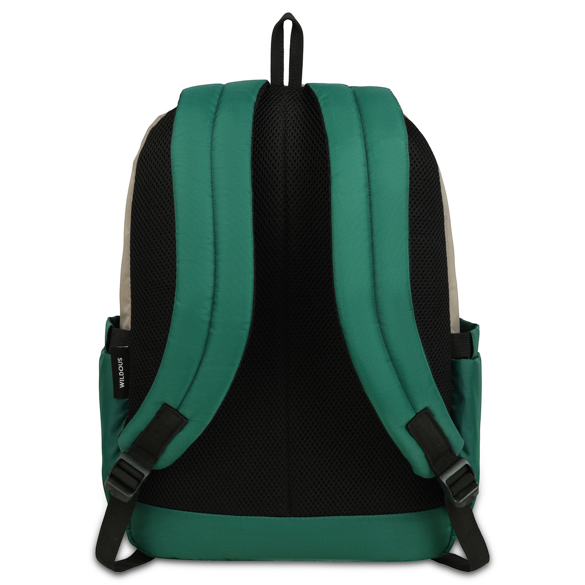 Wildous Axel Laptop Backpack – 15.6 Inch | Green & Grey