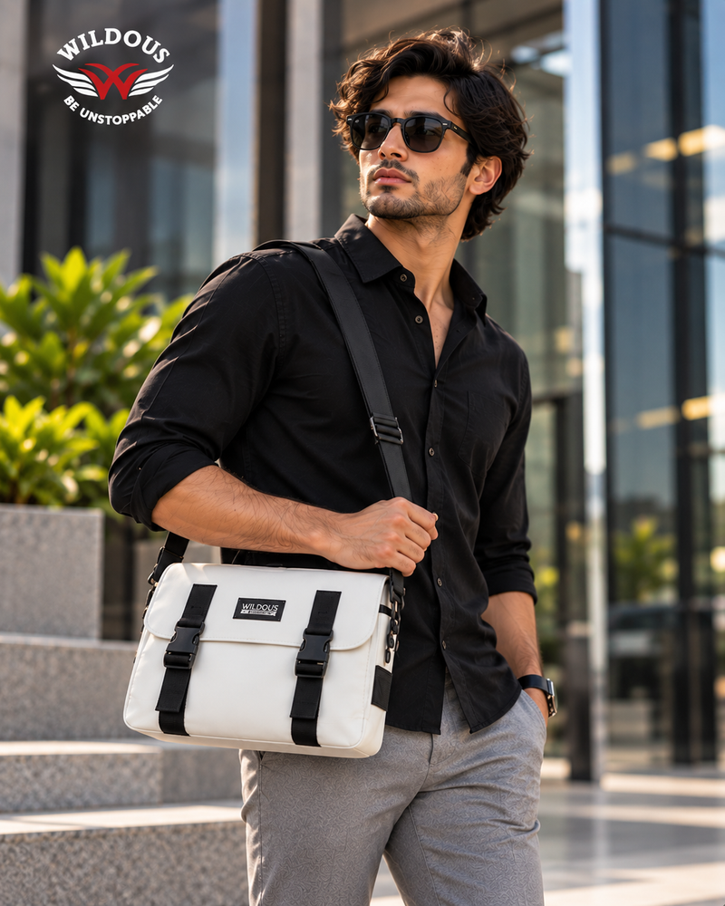 Wildous Drift Pack Sling Bag – White